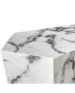 Prudential Nesting Coffee Table - White Faux Marble
