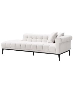 Lounge Sofa Aurelio Right in White