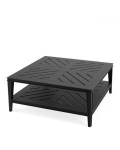 Bell Rive Square Coffee Table in Black