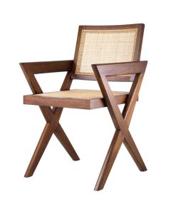 Augustin Dining Chair in Brown