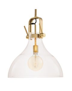 Connery Pendant Light in Antique Brass
