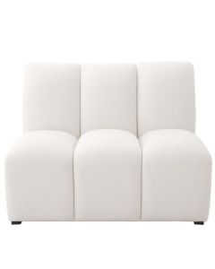 Lando Modular Sofa in White - Middle