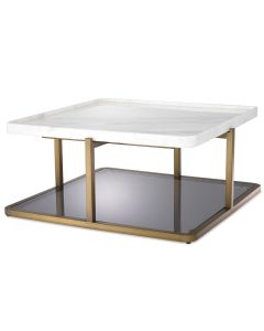 Grant Coffee Table in White Marble