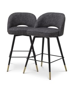 Cliff Counter Stool in Black Set of 2