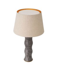 Bonny Table Lamp in Grey Marble