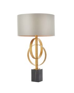 Vermont Gold Table Lamp in Mink