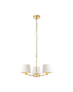 Dronfield Small Pendant Light in Brushed Gold