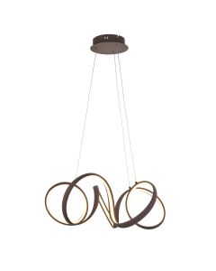 Beverley Small Pendant Light in Coffee
