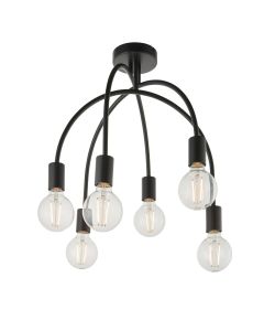 Ares Drop Ceiling Light in Black