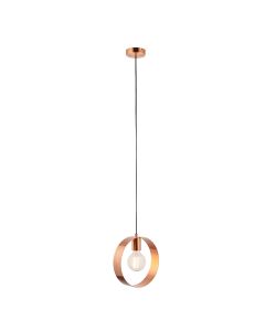 Pentney Single Pendant Light in Brushed Copper
