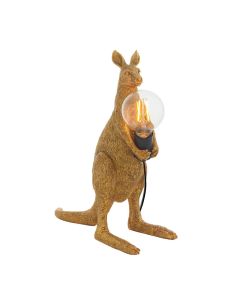 Queensland Kangaroo Table Lamp in Gold
