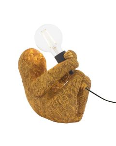 Tennyson Sloth Table Lamp in Gold