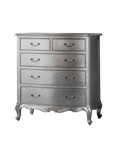 Bamako Chest of Drawers in Silver