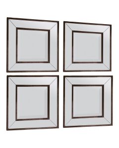 Kiruna Set of 4 Square Mirrors