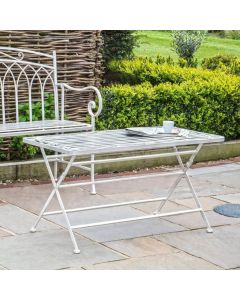Weir White Outdoor Coffee Table