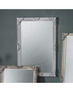 Toulouse French Style Ornate Mirror - Stone Grey