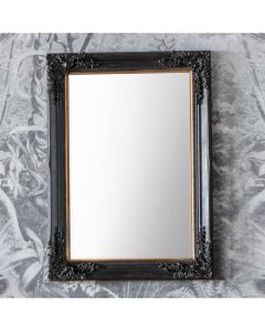 Countess Large Black Ornate Mirror