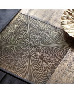 Faraday Coffee Table in Gold