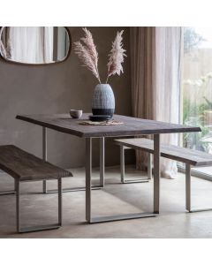 Soudley Rustic Grey Dining Table 200cm