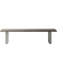 Soudley Grey Wood Dining Bench