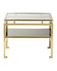 Ridgemont Side Table in Gold