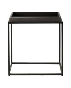 Strand Tray Side Table in Black