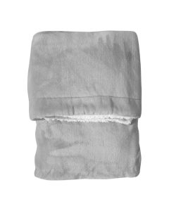 Montague Sherpa Throw in Silver
