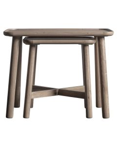 Cleeves Grey Oak Nest of Tables