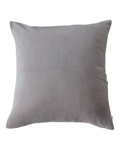 Daphne Large Velvet Cushion in Grey