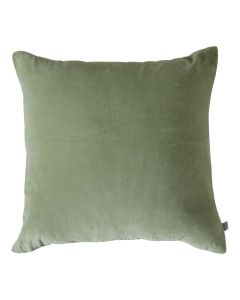 Daphne Large Velvet Cushion in Sage