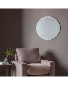Hannis Large Round Wall Mirror