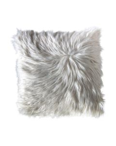 Hygge Cream Faux Fur Cushion