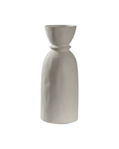 Yan Small White Bottle Vase
