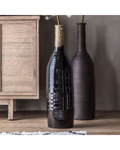 Malbec Black Bottle Vase