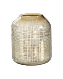 Chay Large Mesh Cut Candle Holder