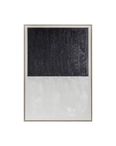 Blank Space I Abstract Framed Canvas