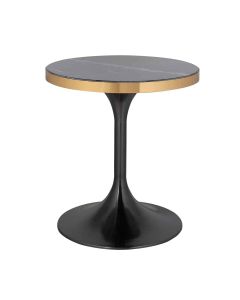 Iroca Black & Gold End Table