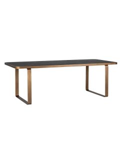 Hunter Dining Table with Gold Legs