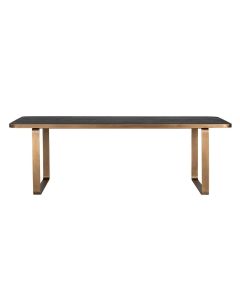 Hunter Dining Table with Gold Legs