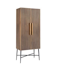 Ironville Tall Storage Cabinet with Doors