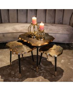 Sherman Gold Nesting Coffee Tables
