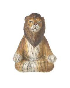 Lion Yoga Pose H.14cm