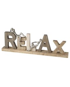 Relax Wooden Sign