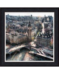 Westminster from London Eye by Alena Carvalho