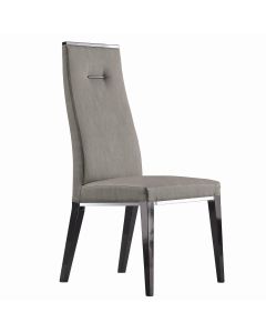 ALF Italia Dining Chair Heritage Upholstered in Grey Ecoleather 