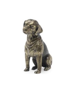 Beagle Dog Figurine - Dark Bronze