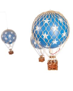 Hot Air Balloon Mobile Blue Stars