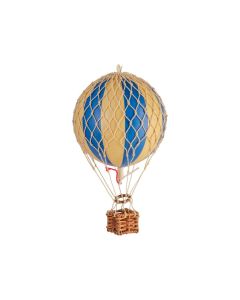 Floating The Skies Small Hot Air Balloon Blue Double