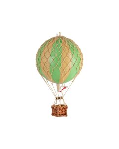 Floating The Skies Small Hot Air Balloon Green Double