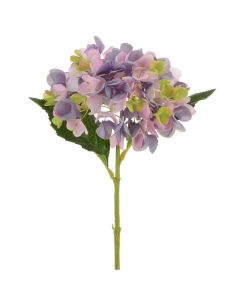 Artificial Hydrangea Stem Purple Height 58cm